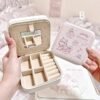 【MoonpieGirl】アクセサリー収納ケース　可愛い保護ケース　持ちやすい　プレゼント　ギフト