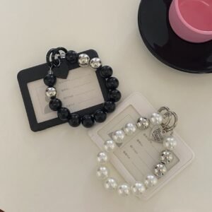 シンプルでオシャレなトレカケース  キーホルダー付き 横型／縦型