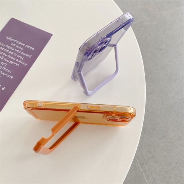 シンプルでオシャレなスマホケース　IPhoneケース 　クリアケース 耐衝撃　スマカバー 6色