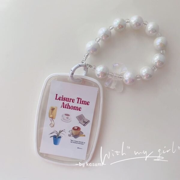 シンプルで可愛いトレカケース  ホワイト　高品質ケース