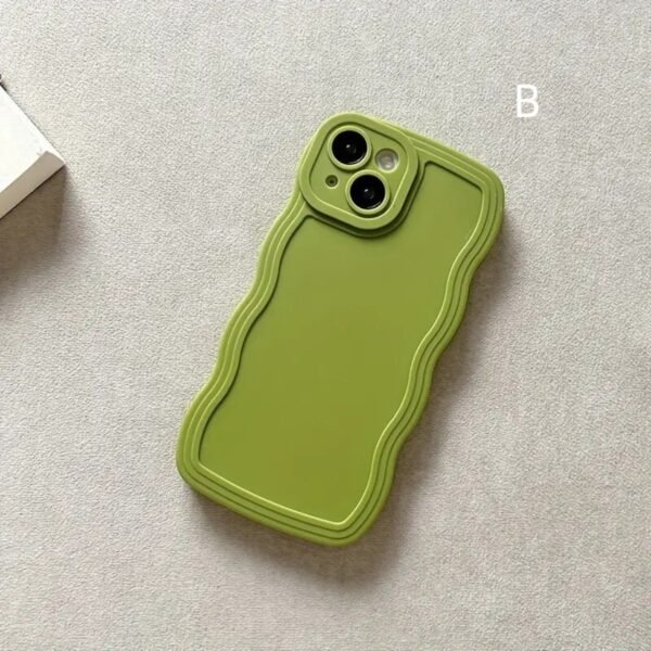 ★iPhone16シリーズ対応　シンプル可愛いIPhoneケース 無地