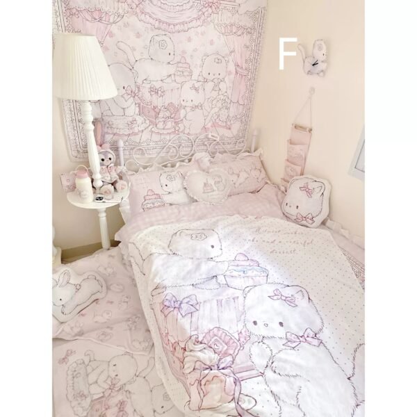 【MoonpieGirl】癒される寝具セット　タペストリー　掛け布団　抱き枕　カーペット