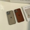 シンプルで人気なiPhoneケース　クリアケース　
