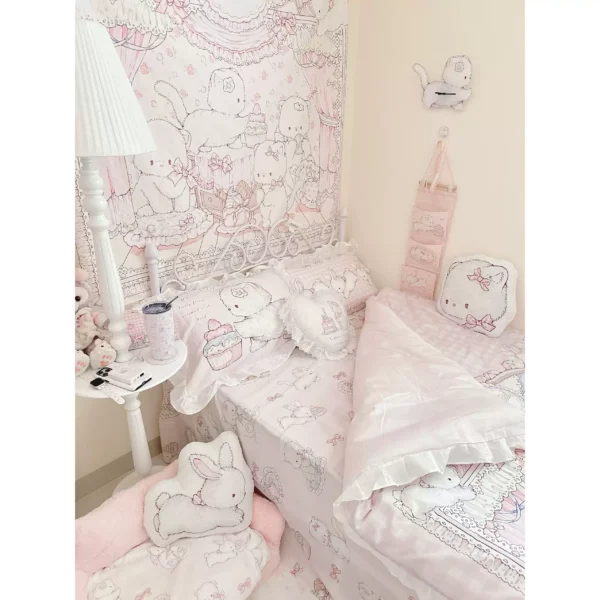 【MoonpieGirl】癒される寝具セット　タペストリー　掛け布団　抱き枕　カーペット