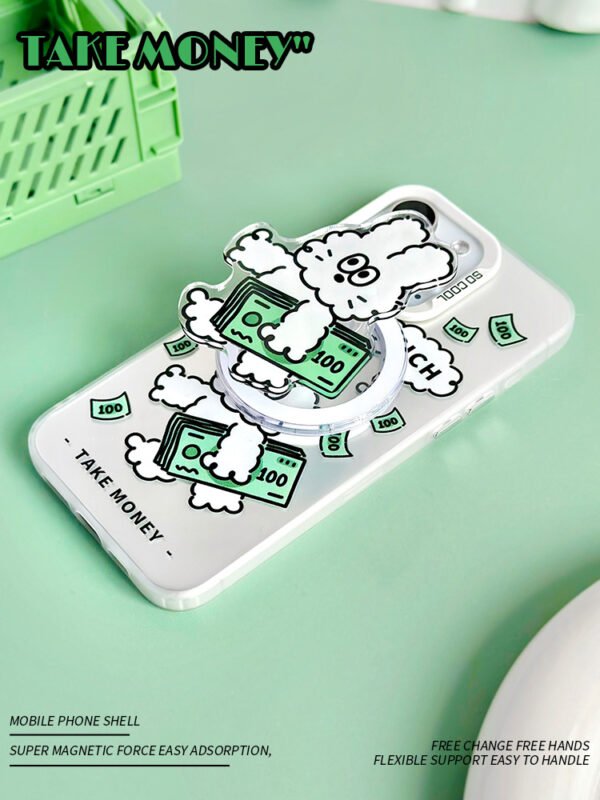 ★iPhone16シリーズ対応 ウサギMagSafe対応可能　強化マグネット式　可愛いIPhoneケース