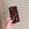 ★IPhone16シリーズ対応 波型デザイン　オシャレなスマホカバー 全5カラー  人気iphoneケース シンプルスマホケース　