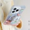 ★iPhone16シリーズ対応 ウサギMagSafe対応可能　強化マグネット式　可愛いIPhoneケース
