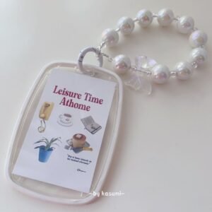 シンプルで可愛いトレカケース  ホワイト　高品質ケース