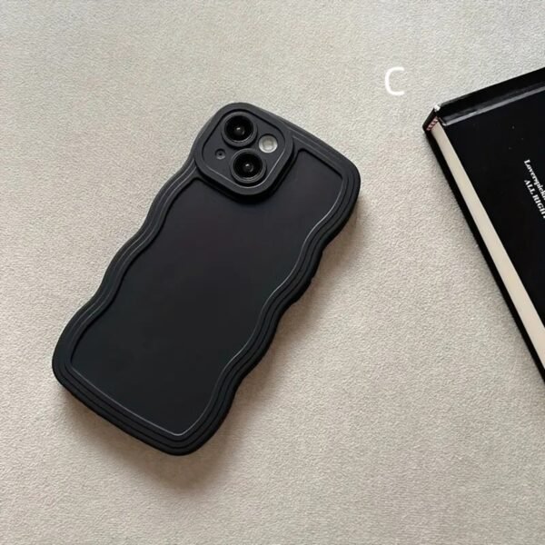 ★iPhone16シリーズ対応　シンプル可愛いIPhoneケース 無地