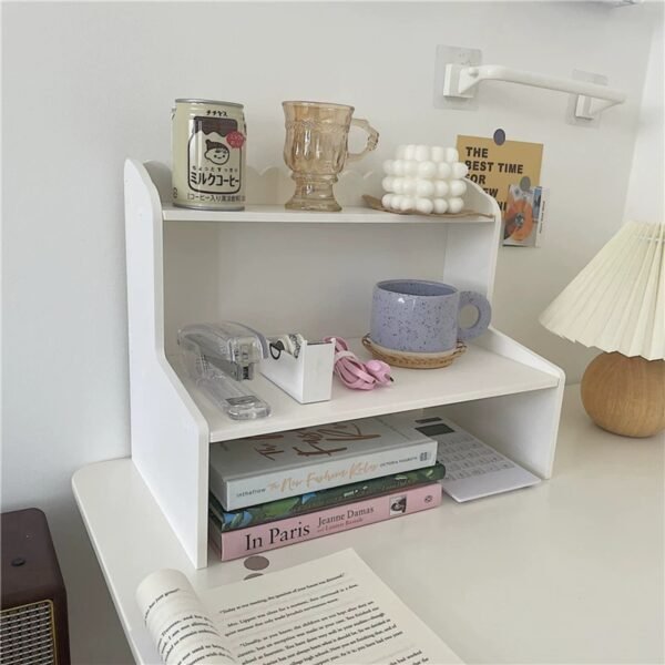 卓上収納ラック 本棚 デスクトップ収納 　高品質　韓国風雑貨