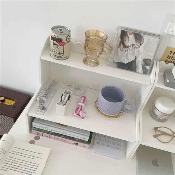 卓上収納ラック 本棚 デスクトップ収納 　高品質　韓国風雑貨