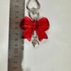 キーホルダー　リボンチャーム
