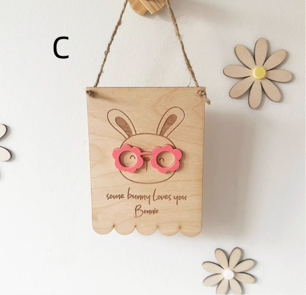 シンプルでオシャレな木製壁飾り　北欧風