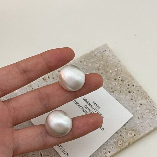 金属アレルギー対応　シンプルなピアス 　金/銀メッキ　