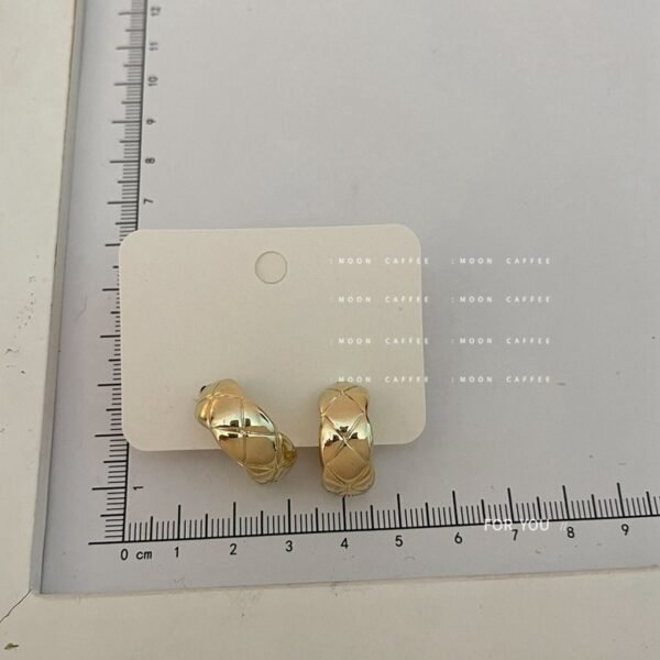 金属アレルギー対応　シンプルなピアス 　金/銀メッキ　