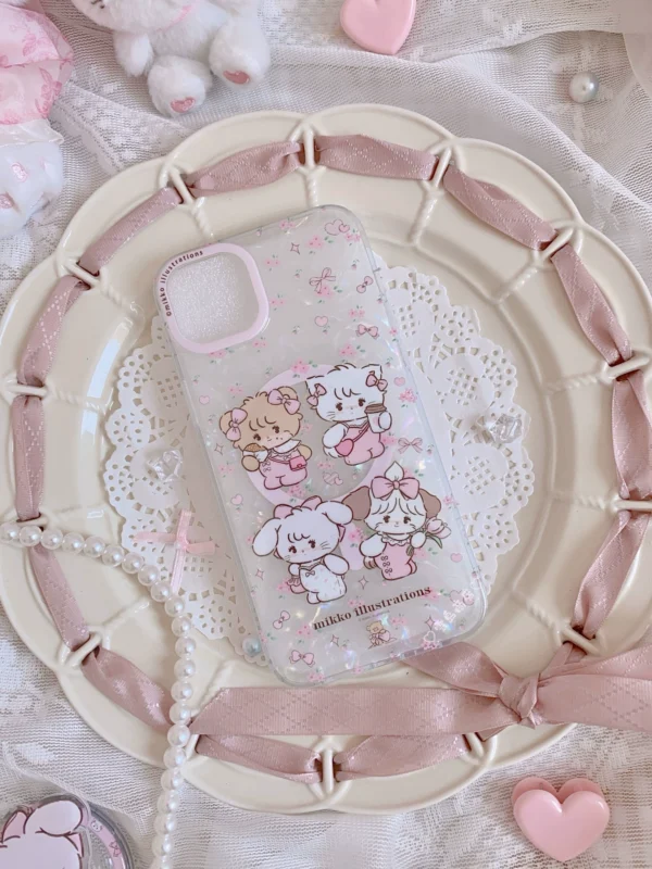 【mikko】iPhone16シリーズ対応　スマホケース スマホグリップ MagSafe対応可能 IPhoneケース