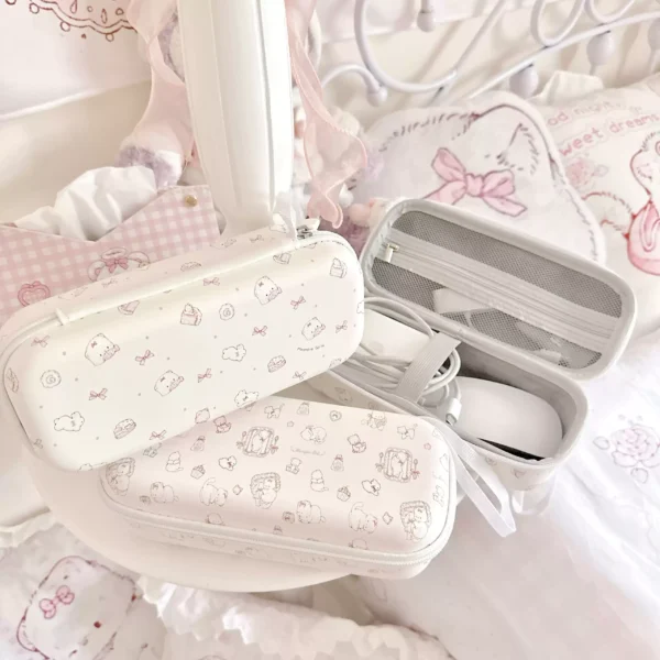 【MoonpieGirl】多機能収納ケース　可愛いケーブル収納ケース