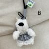 キーホルダー　シンプルで可愛い　ぬいぐるみキーホルダー　スマホストラップ　キーリング