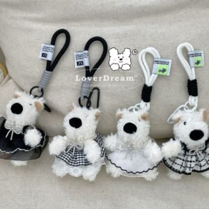 キーホルダー　シンプルで可愛い　ぬいぐるみキーホルダー　スマホストラップ　キーリング